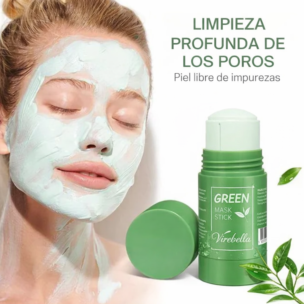 3x1 Mascarilla Facial de té verde