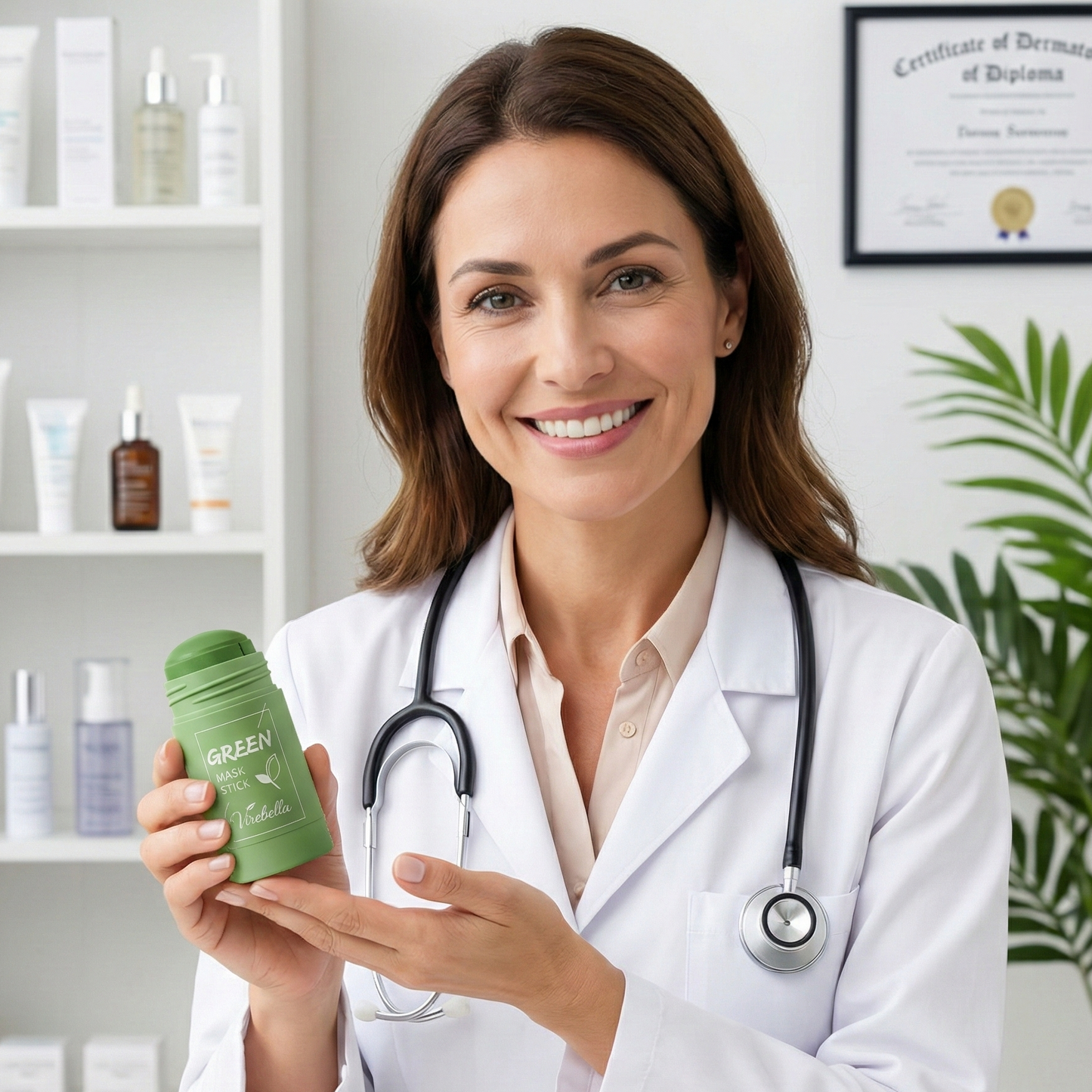 3x1 Mascarilla Facial de té verde